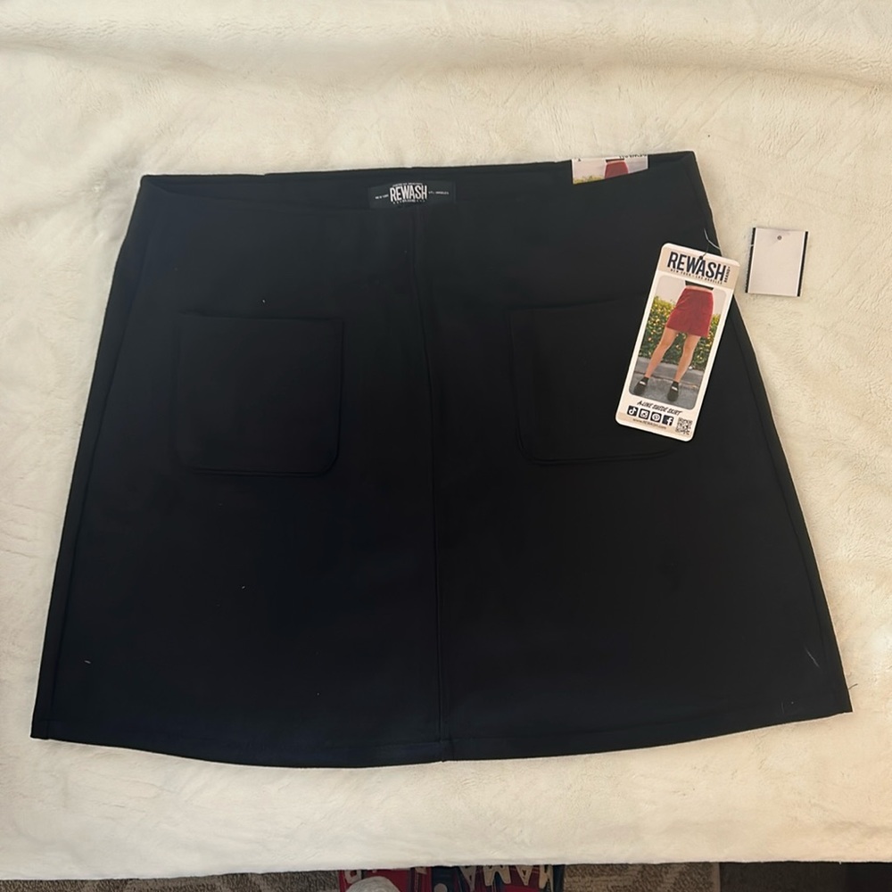 Rewash Brand Mini Skirt